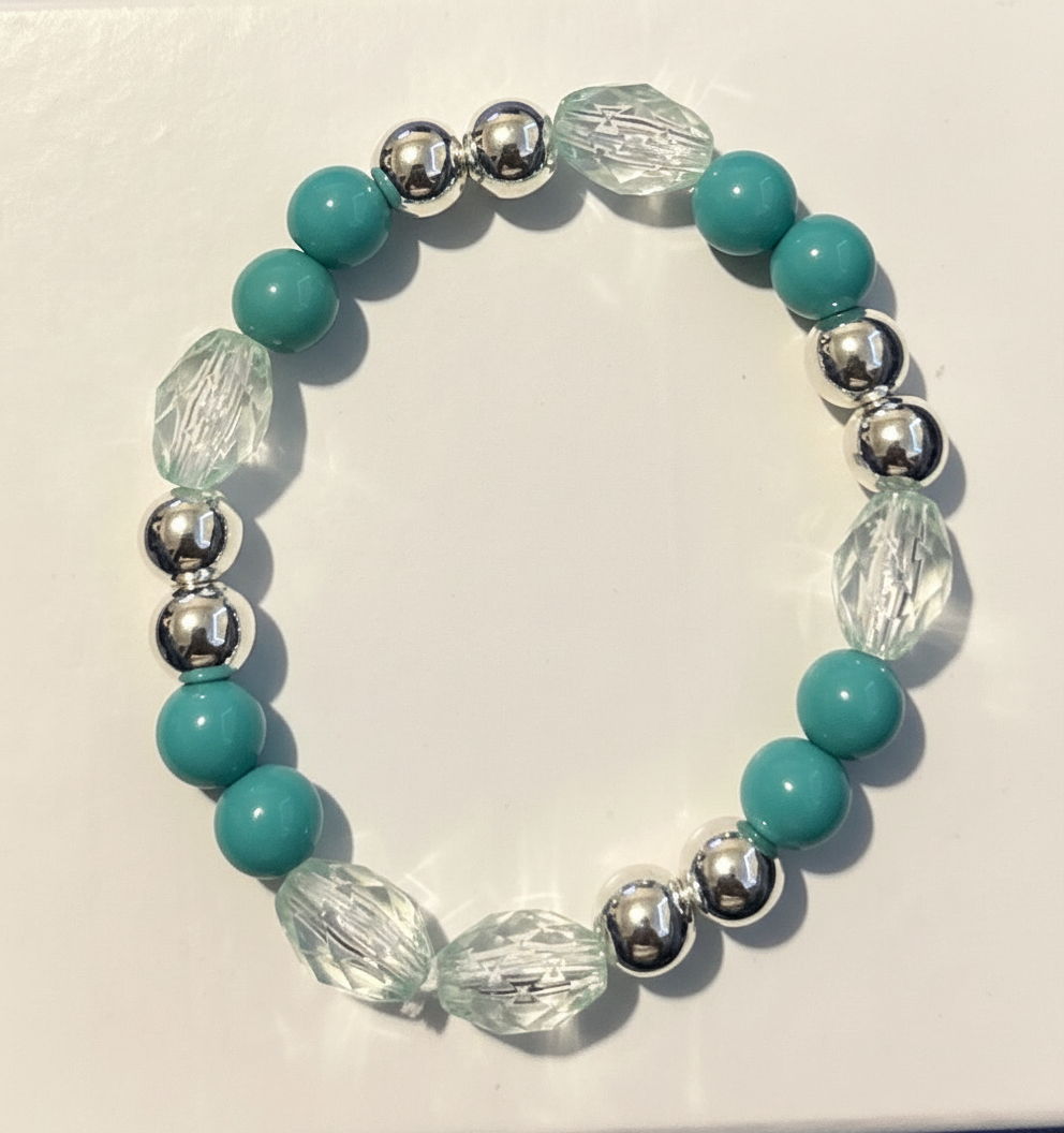 Turquoise Bead Bracelet